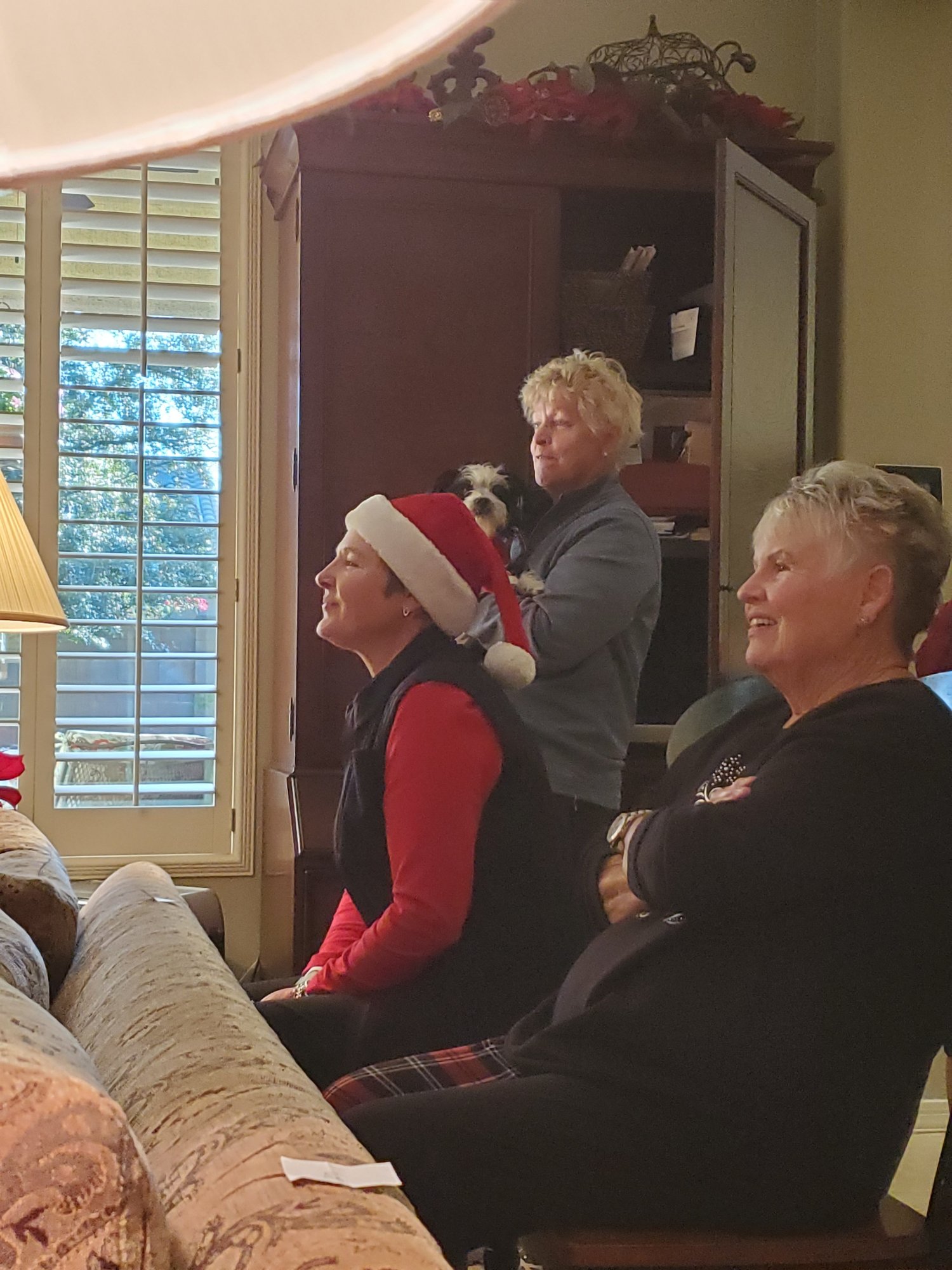 December 19, 2022 - Christmas Party - Pam Smith, Wendi Phillips, Karen Lundberg