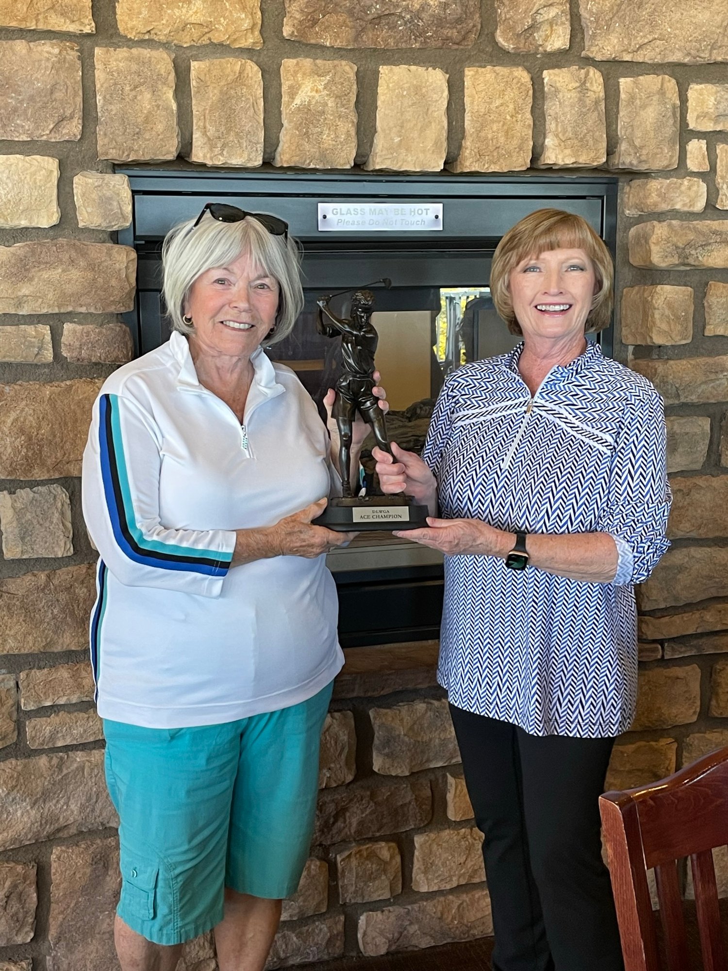 April 3, 2023 - Ace Playoff - Winner Brenda Spencer, Sandy Pedigo