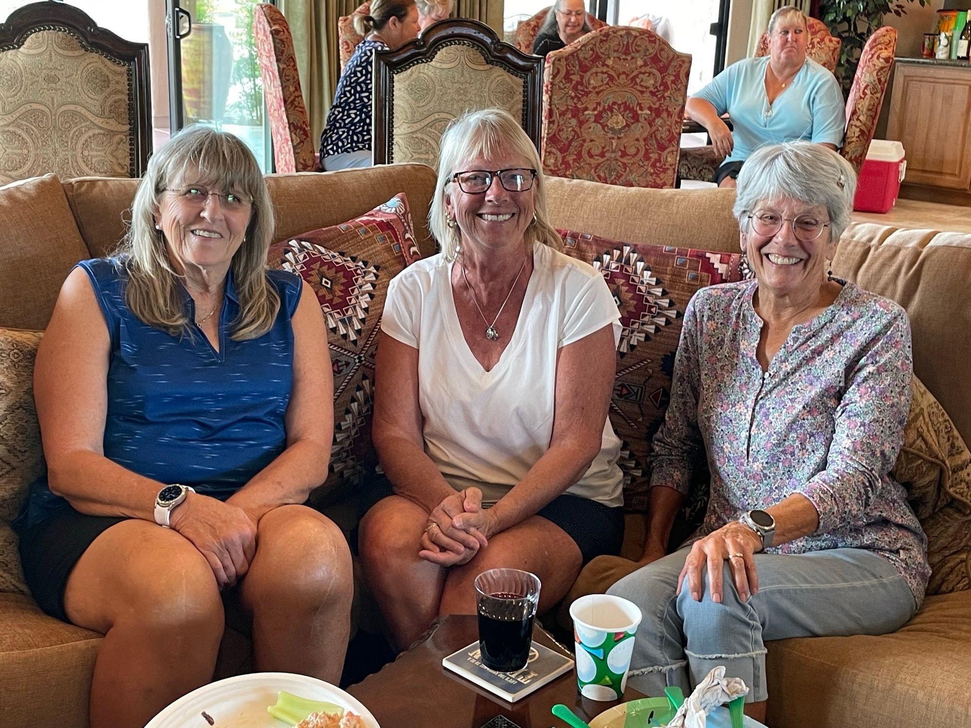 October 10, 2022 - Kickoff Luncheon - Barbara Salazar, Becky Wittig, Lynn Langland