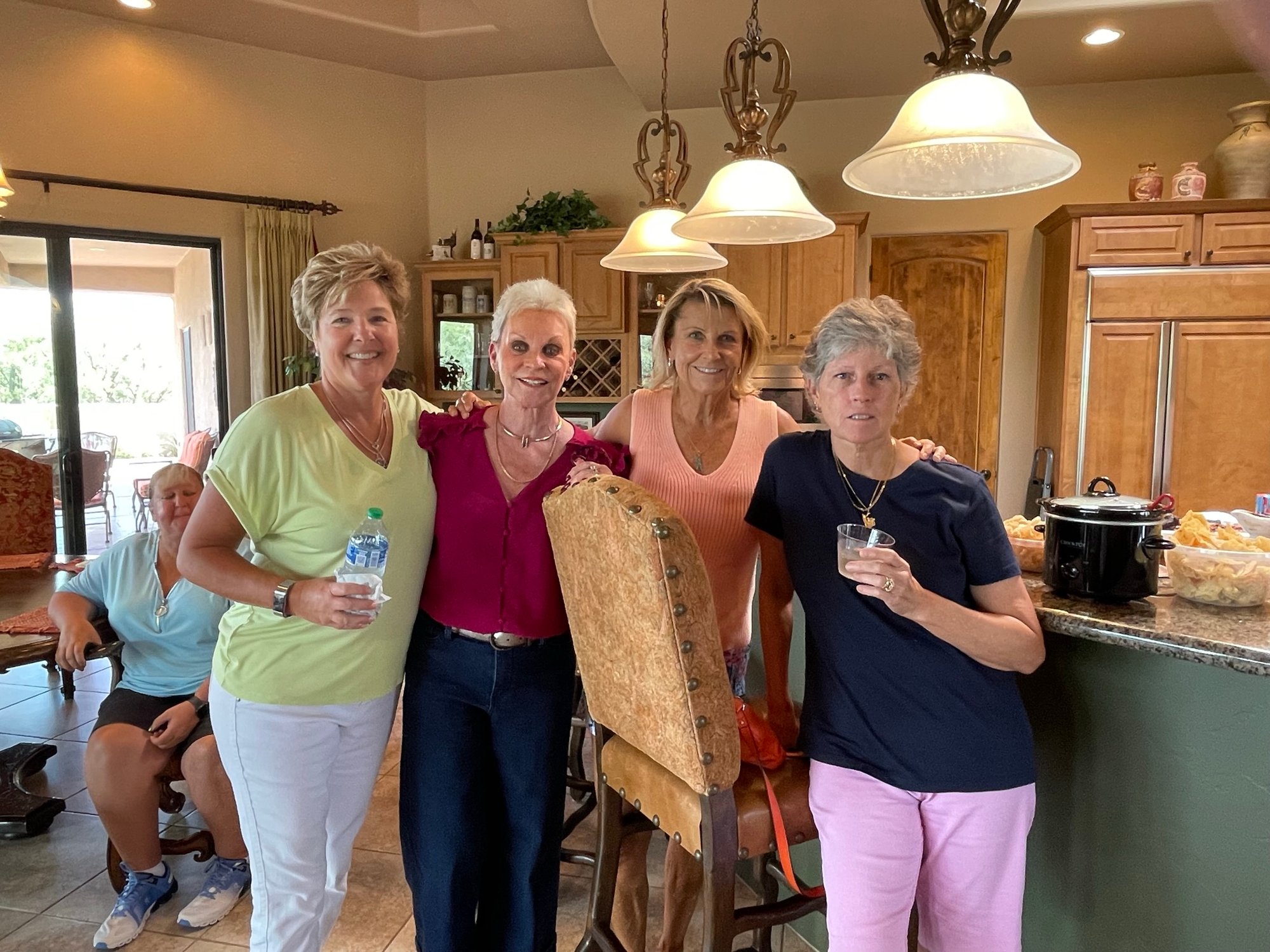 October 10, 2022 - Kickoff Luncheon - Wendi Phillips, Deb Kohler, Lisa Higgins, Gail Enoch