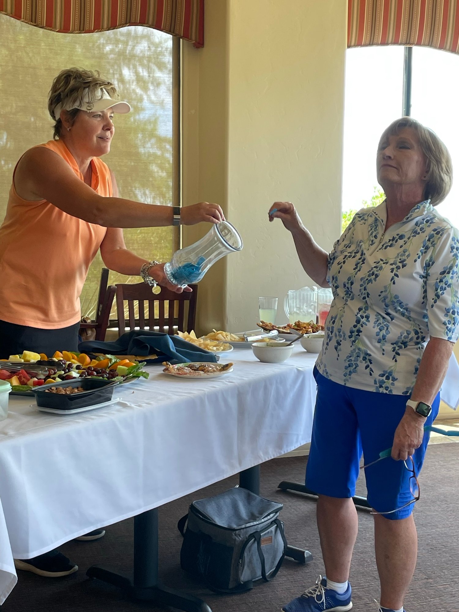 May 15, 2023 - Raffle Draw - Wendi Phillips, Sandy Pedigo