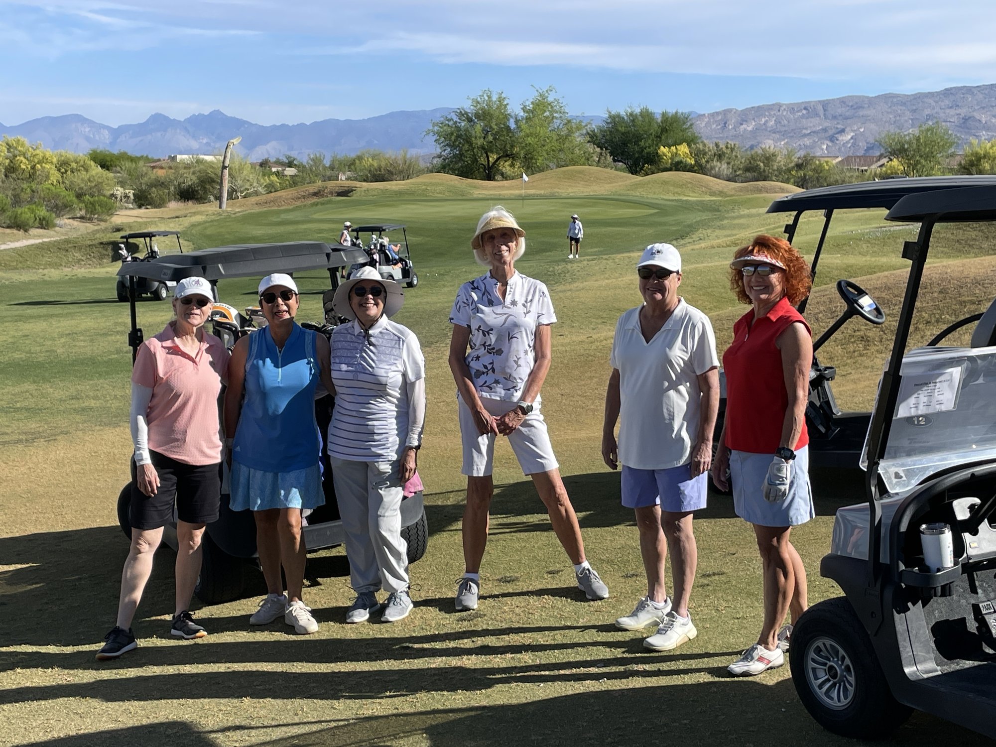 May 20, 2024 - End of Season Fun Day - Barbara Drawdy, Kim Balsamo, Marti Webb, Lois Fischer, Jane Perry, Judy Gray