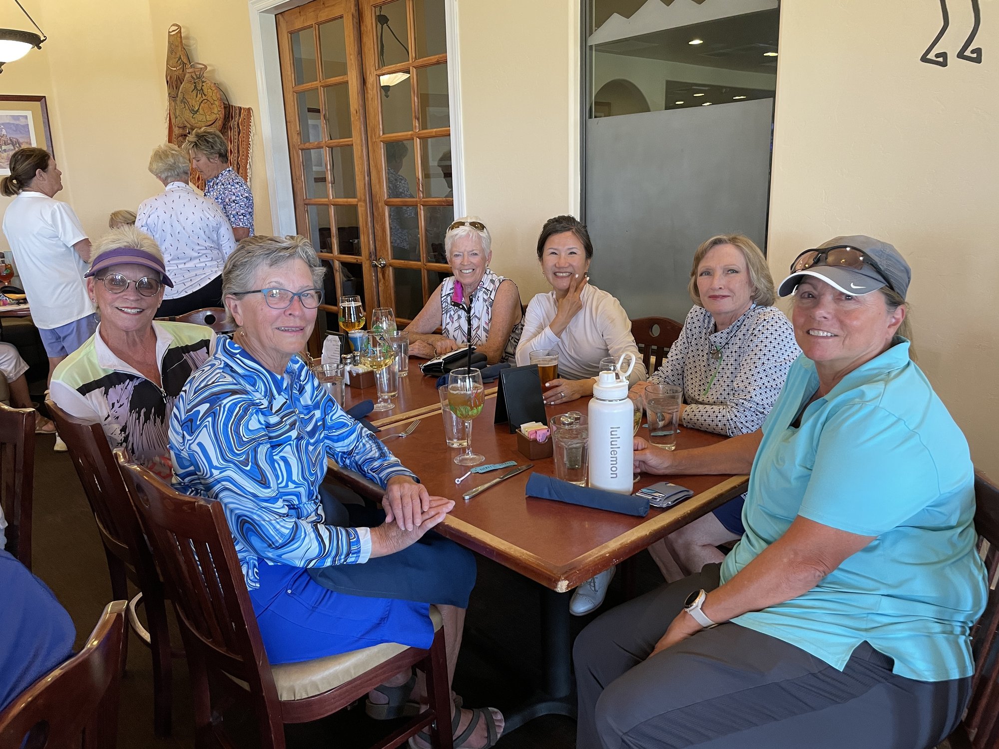 May 20, 2024 - End of Season Fun Day - Deb Kohler, Kathy Mattern, Mo Herran, Miki Hong, Sandy Pedigo, Vonnie Ginther