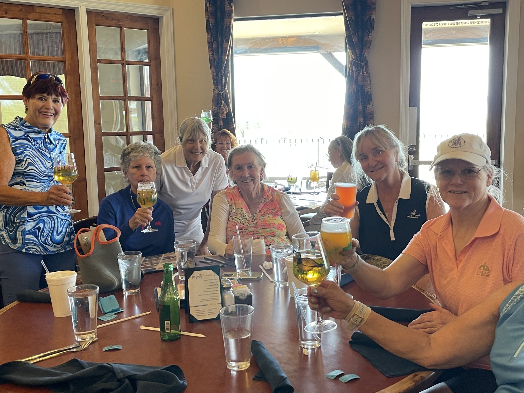 May 20, 2024 - End of Season Fun Day - Linda Russell, Gail Enoch, Gail Daly, Marcy Munn, Jean Esposito, Barbara Drawdy