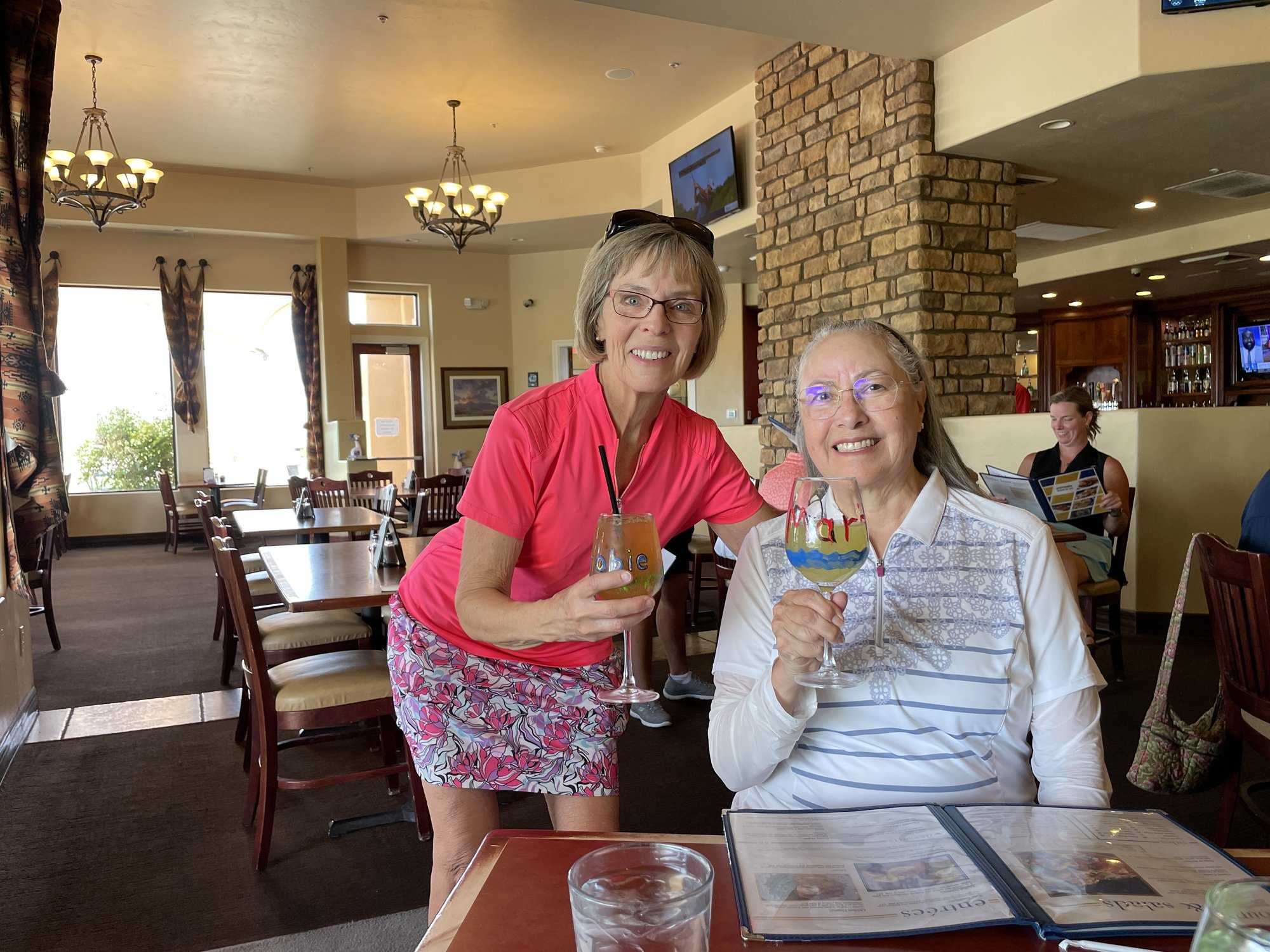 May 20, 2024 - End of Season Fun Day - Linda Stobie, Marti Webb