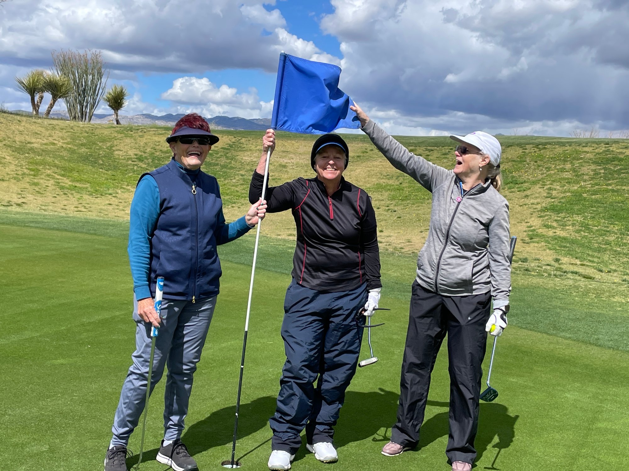 March 25, 2024 - Club Championship - Linda Russell, Karen Lundberg, Barbara Drawdy