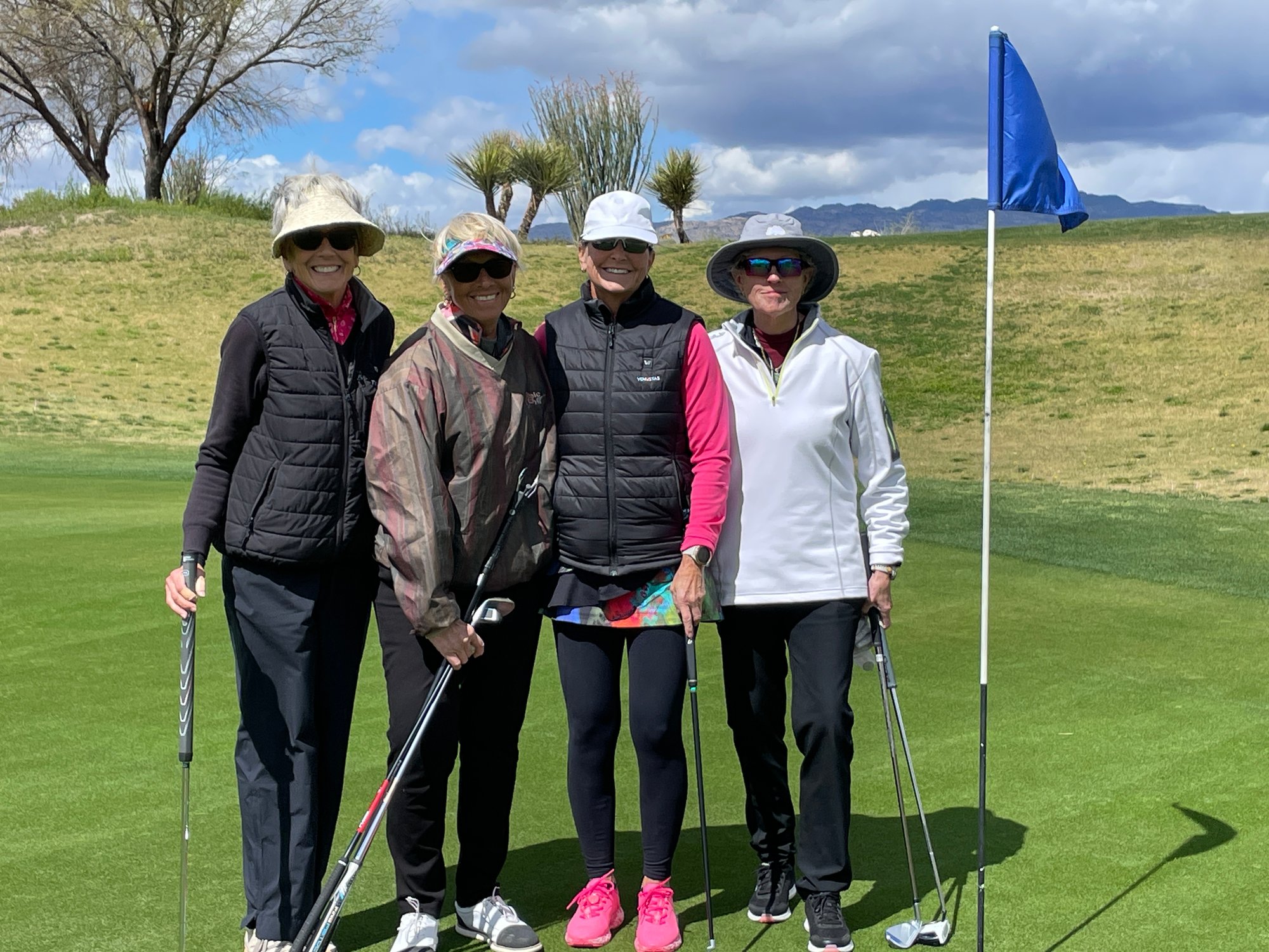 March 25, 2024 - Club Championship - Lynn Langland, Becky Wittig, Lisa Higgins, Gail Enoch