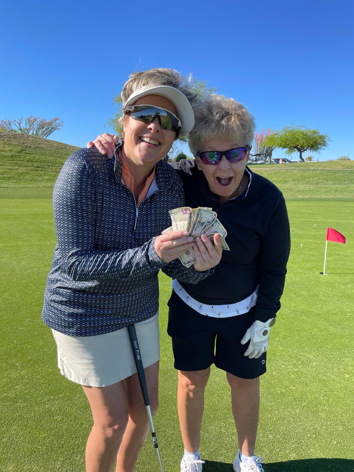 April 29, 2024 - Putting Contest - Wendi Phillips, Karen Lundberg winner