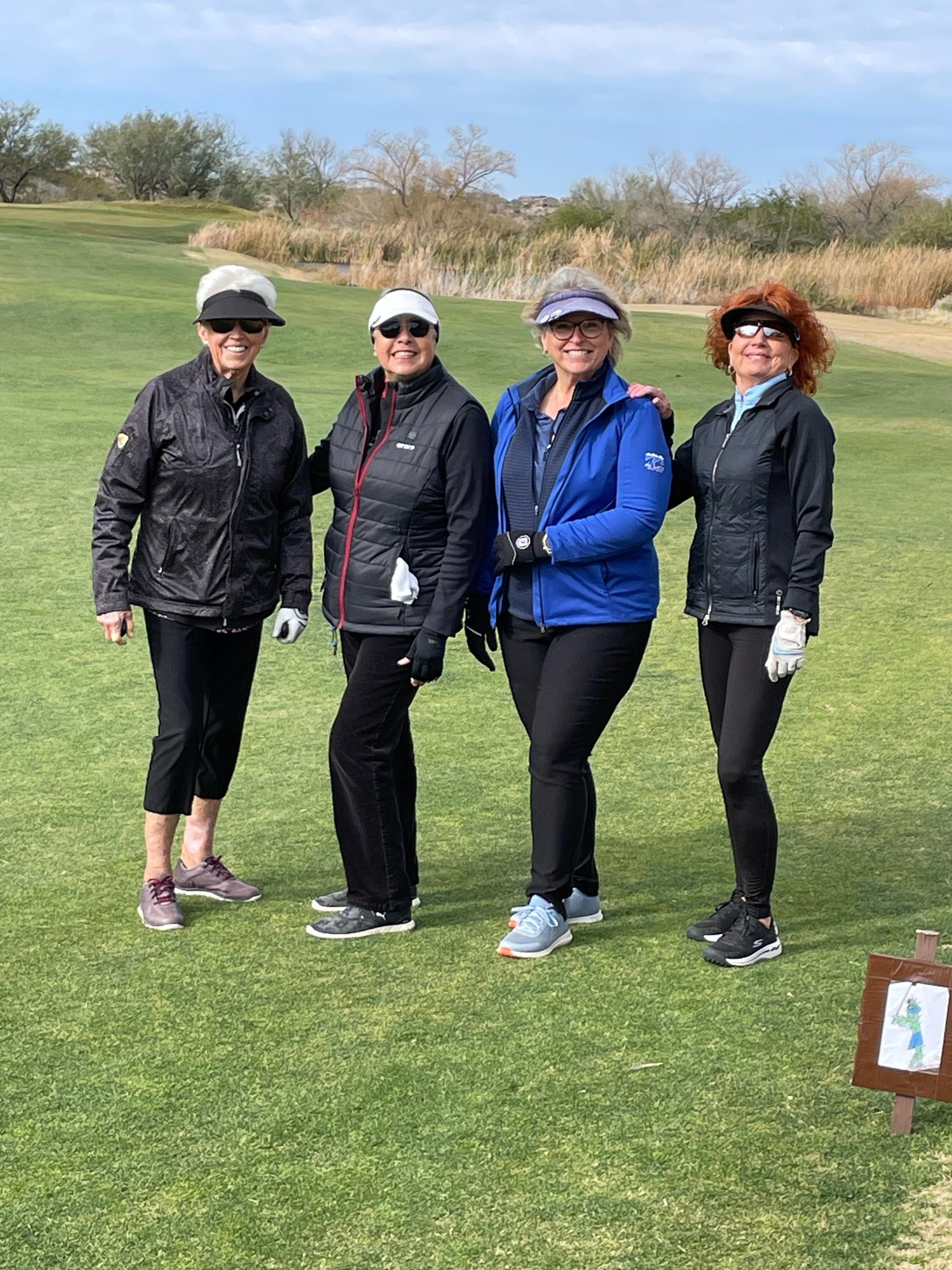 January 1, 2024 - Fun Day - Mo Herran, Marti Webb, Renee Roberts, Judy Gray