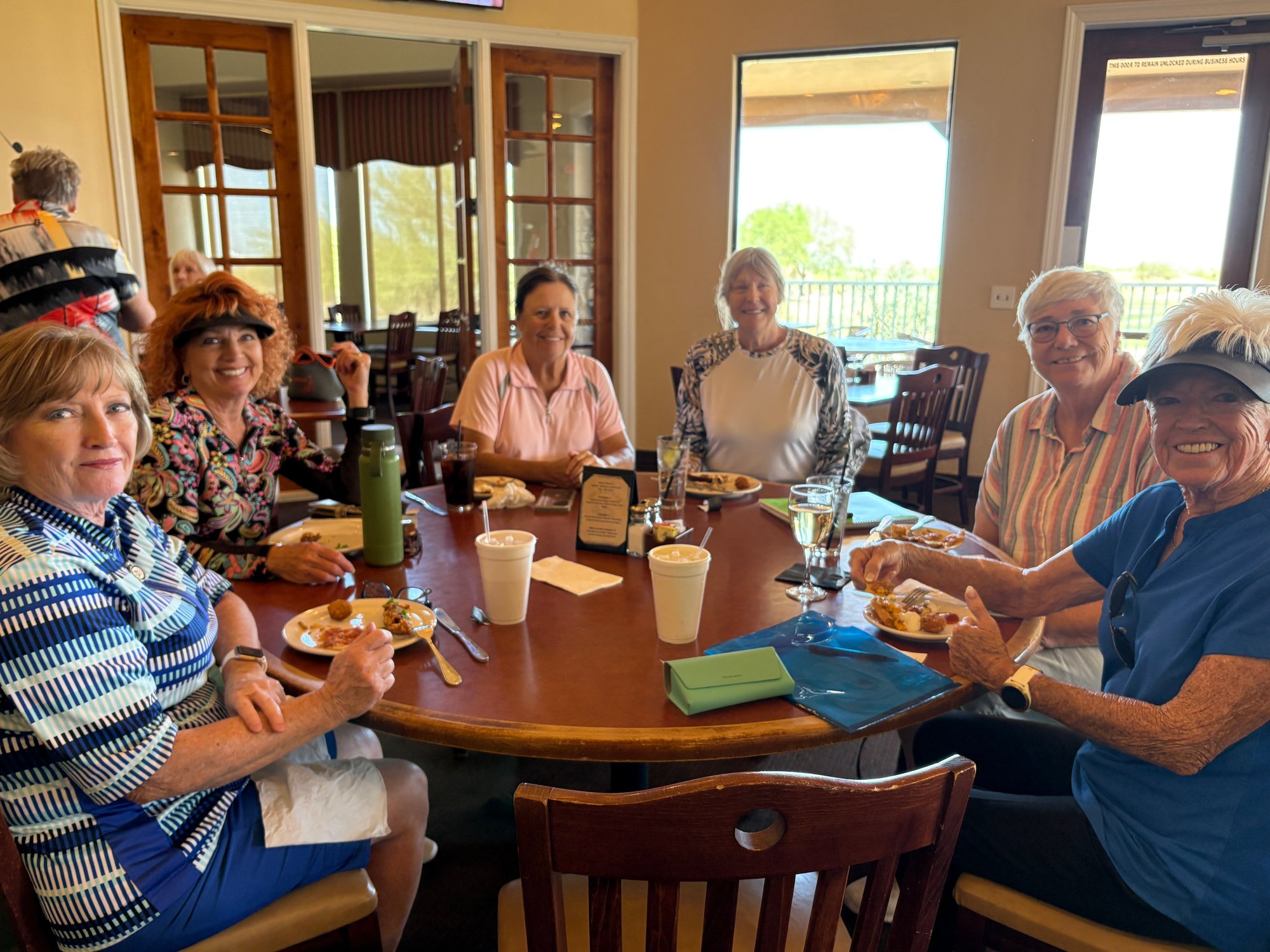 May 19, 2025 - Fun Day - Sandy Pedigo, Judy Gray, Jane Perry, Gail Daly, Sue English, Mo Herran